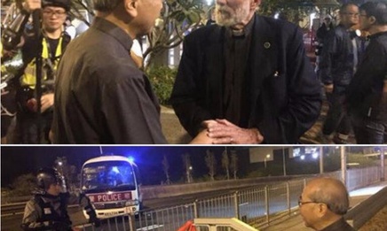 请作家方某欣赏一下香港废青的“文明素质”