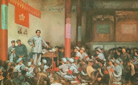 看看毛主席的三起三落，我们怎么好意思叫苦！