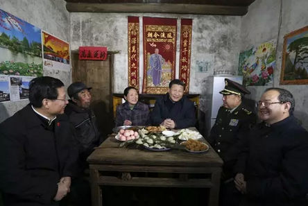 踏着毛主席的足迹:习主席重上井冈山