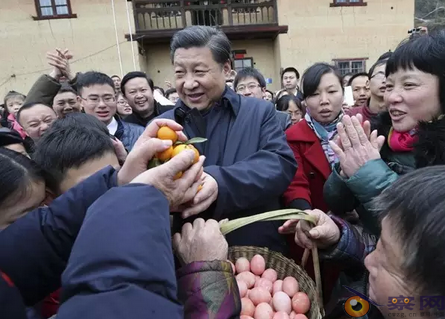 踏着毛主席的足迹:习主席重上井冈山