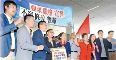 “辱国”议员已经惹怒全香港，市民后悔选错人