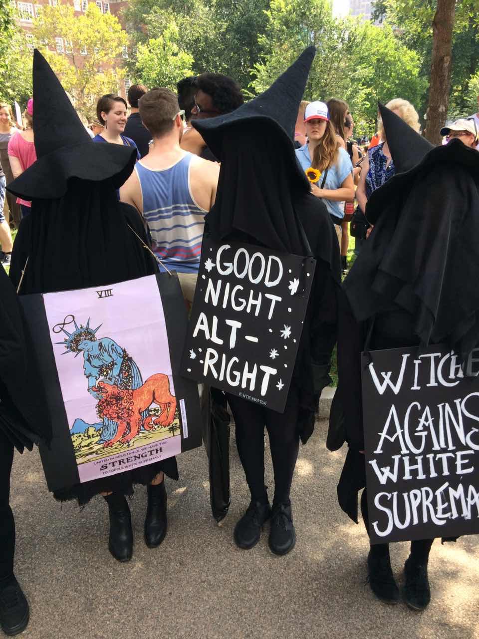 言论自由实为种族主义保护伞，波士顿华人积极参与反制白人至上大游行