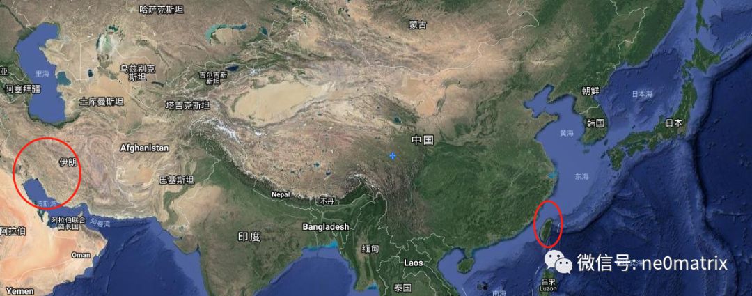 地球物理武器、超级台风、攻台节点、伊朗