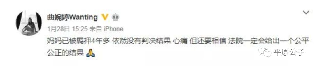 曲婉婷的“英雄母亲”